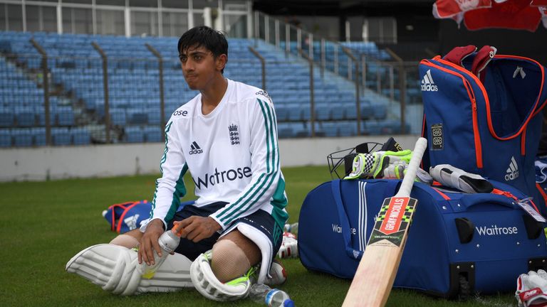 Haseeb Hameed became only the sixth teenager to play for England