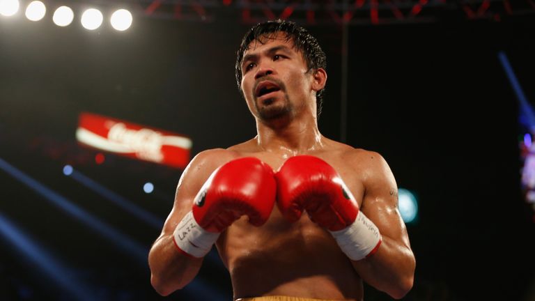 Manny Pacquiao is an eight-division world champion