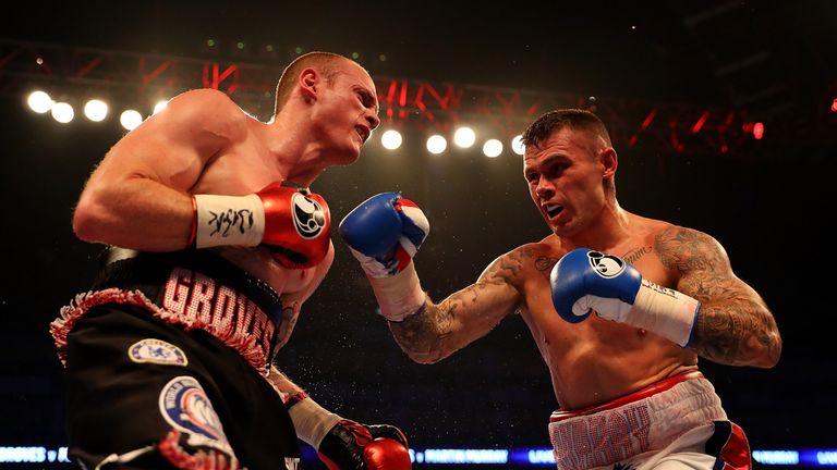 Groves claimed a unanimous decision over four-time world title challenger Martin Murray in the summer