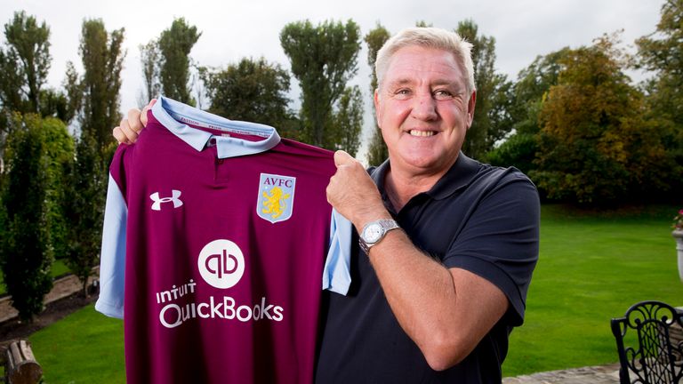 Steve Bruce has been appointed as the new manager of Aston Villa