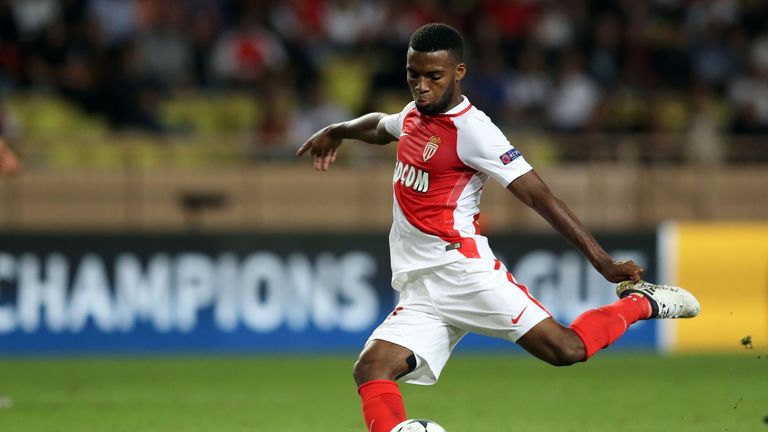 Thomas Lemar was on the scoresheet in Monaco's win