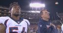 Marshall ends anthem protest