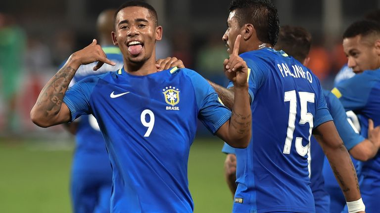 Gabriel Jesus will join up with Man City in January