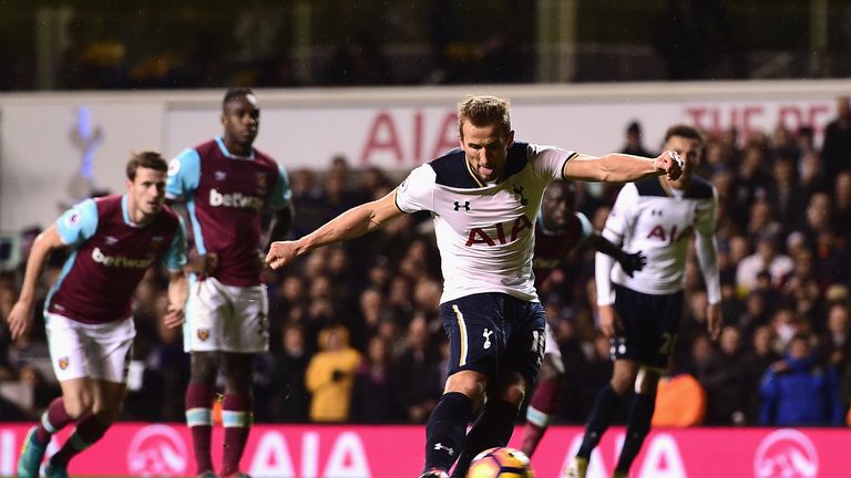 Kane scored a stoppage-time winner to seal a 3-2 victory over London rivals West Ham on Saturday
