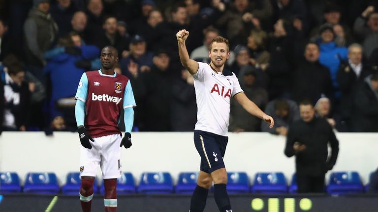 Mauricio Pochettino described Kane as one of the best strikers in the world following his double against the Hammers