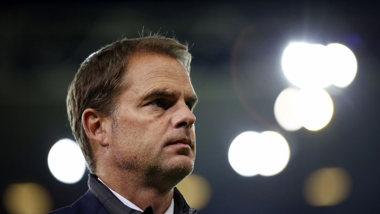 Inter Milan have parted company with manager Frank de Boer 