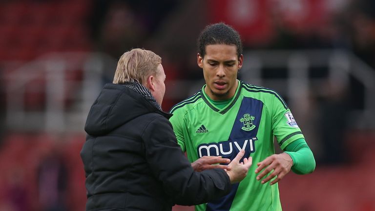 Virgil van Dijk was ever present under former manager Ronald Koeman