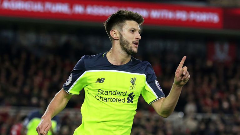 Adam Lallana has established himself at Liverpool