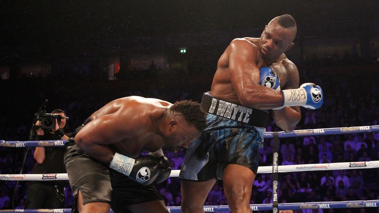 Whyte delivers another hammer blow in Manchester