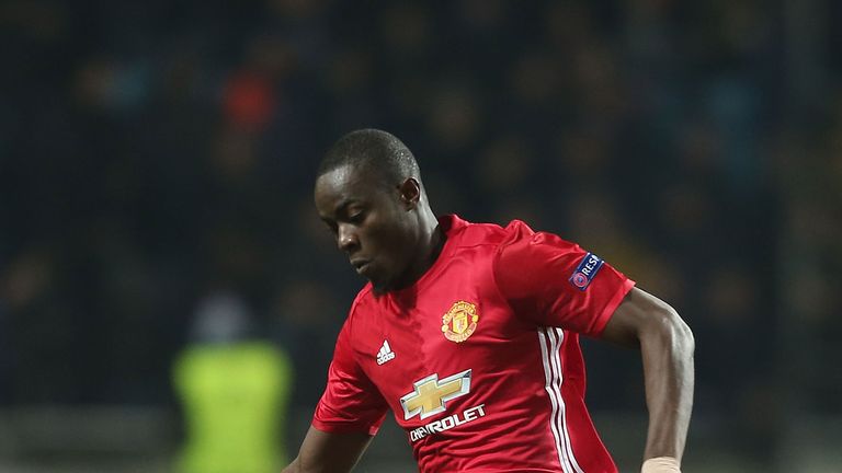 Eric Bailly made his first appearance for United since October