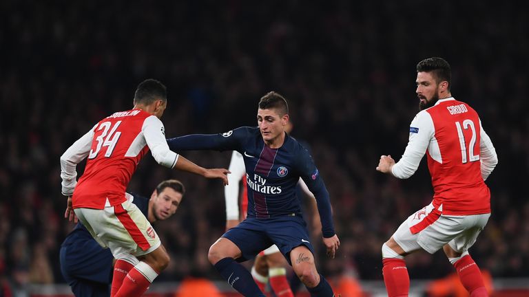 Marco Verratti is being targetted by Barcelona, says Balague