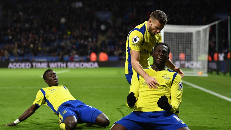 Romelu Lukaku secured victory for Everton at Leicester