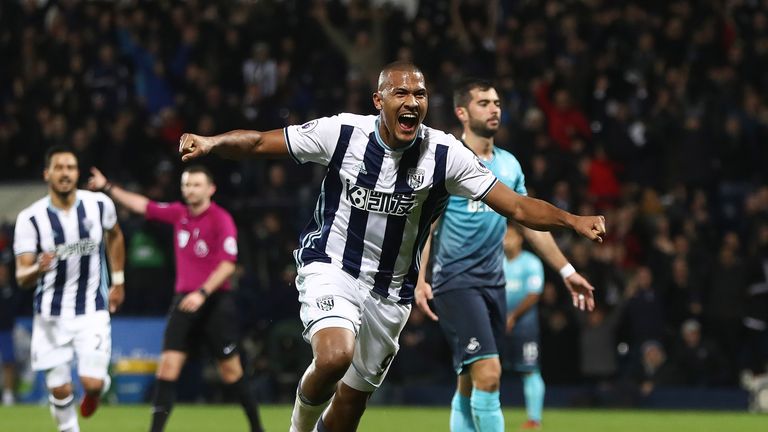 Salomon Rondon has only scored two Premier League goals for West Brom this season