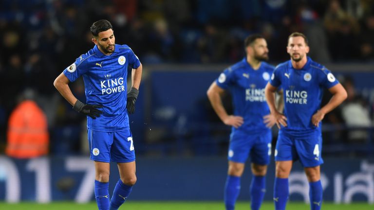 Mahrez's Leicester team-mates struggled after their Premier League triumph and manager Claudio Ranieri was sacked