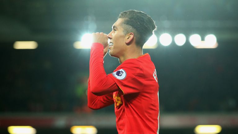 Firmino scored Liverpool