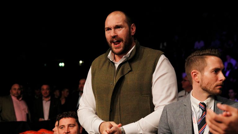 Tyson Fury is currently without a boxing licence after being suspended by the British Boxing Board of Control
