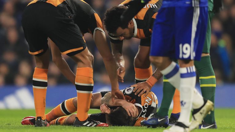 Mason admits he was simply thankful to be alive after surviving his injury
