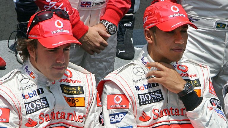 The pressure was increasing on Alonso and Hamilton, with both world championship and 'Spygate' sagas rumbling on