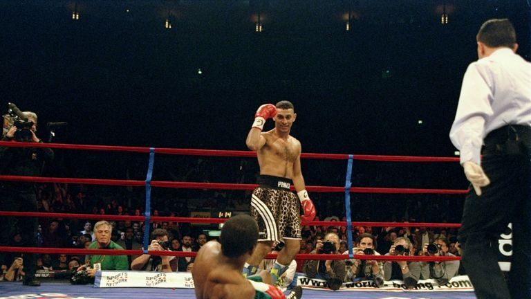 Naseem Hamed was the calmest fighter Johnny Nelson's known