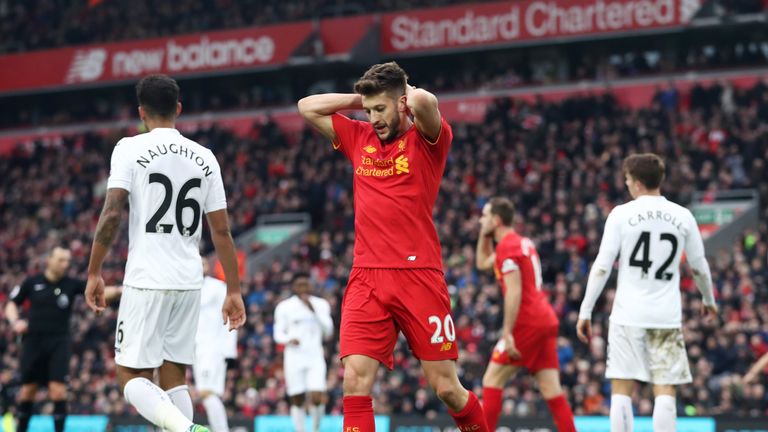 Defeats against the likes of struggling Swansea have cost Liverpool a tilt at this season's title