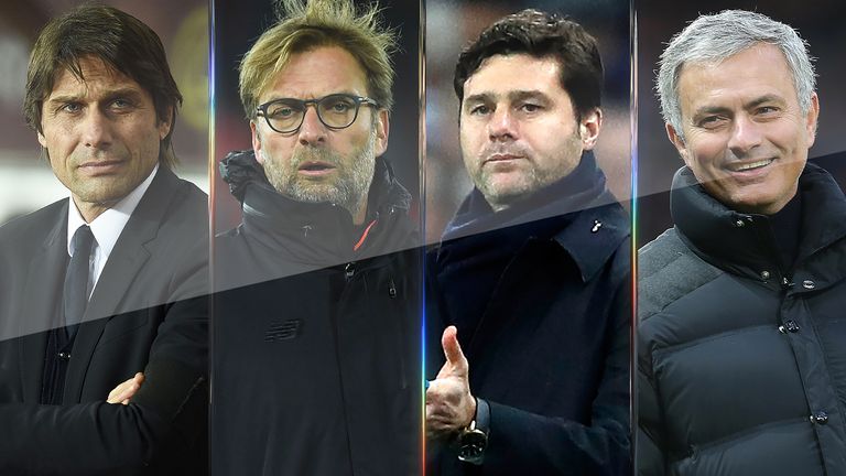 skysports antonio conte jurgen klopp mauricio pochettino jose mourinho 3865398