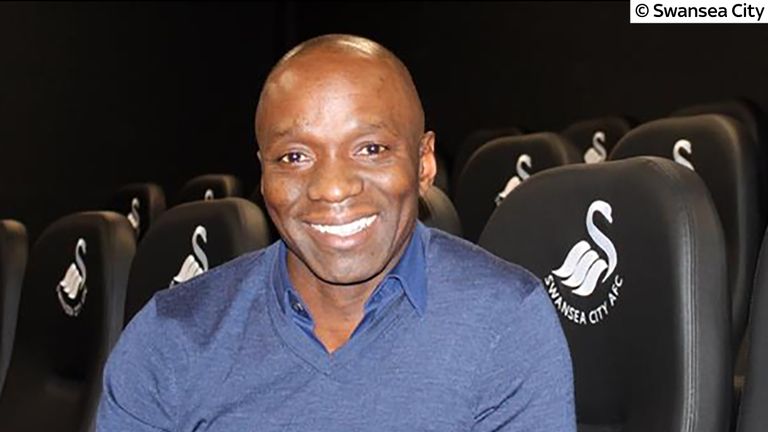 Claude Makelele has joined the coaching staff at Swansea City
