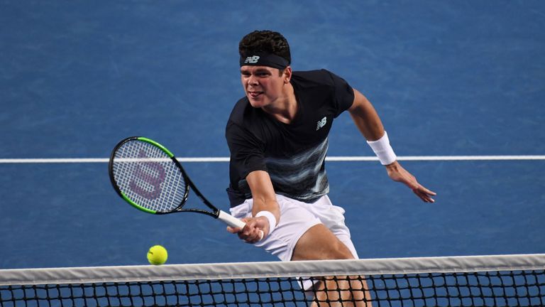 Milos Raonic's Australian Open bid continues after victory over Roberto Bautista Agut