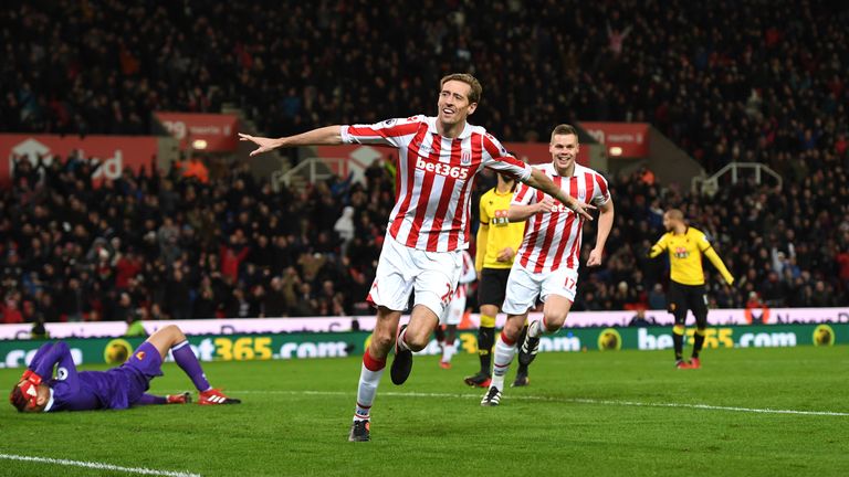 Peter Crouch has scored in his last two Premier League appearances