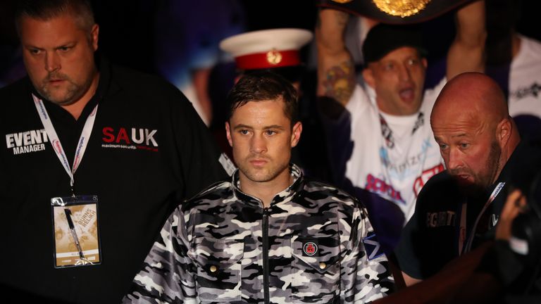 Ricky Burns, a three-weight world champion, will be in the gym with John Docherty
