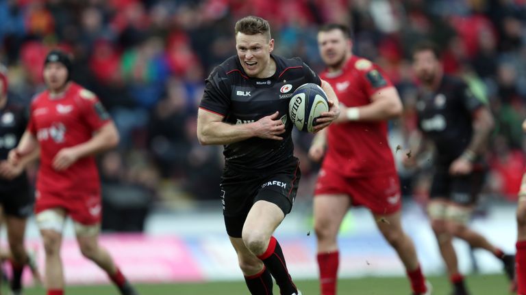 Chris Ashton has 36 tries in the European Champions Cup