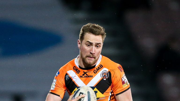 James Clare has returned to Castleford after two years away