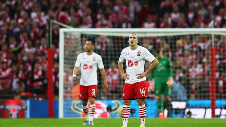 Southampton were beaten in the EFL Cup final by Manchester United