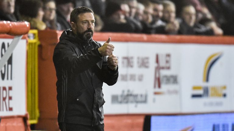 McInnes has led Aberdeen to two cup finals this season 