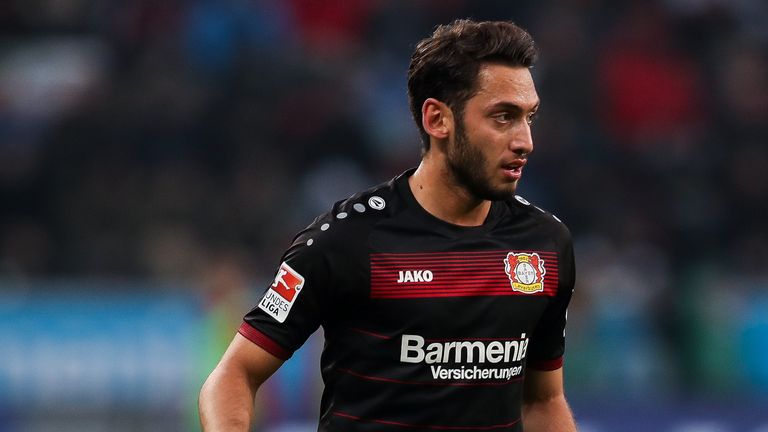 Hakan Calhanoglu has been linked with a number of Premier League sides