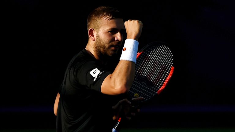 Evans had performed well on the Grand Slam stage prior to his drugs ban