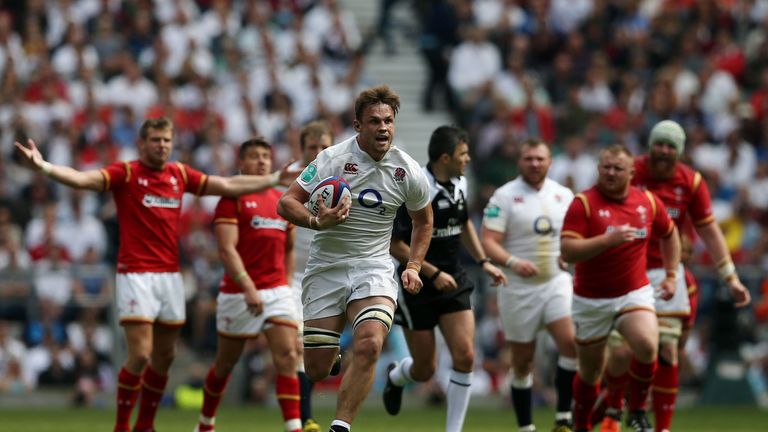 Jack Clifford (C) has been named in England's starting XV
