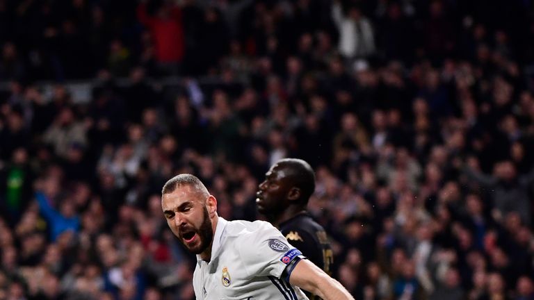 Karim Benzema cancelled out Lorenzo Insigne's early strike at the Bernabeu