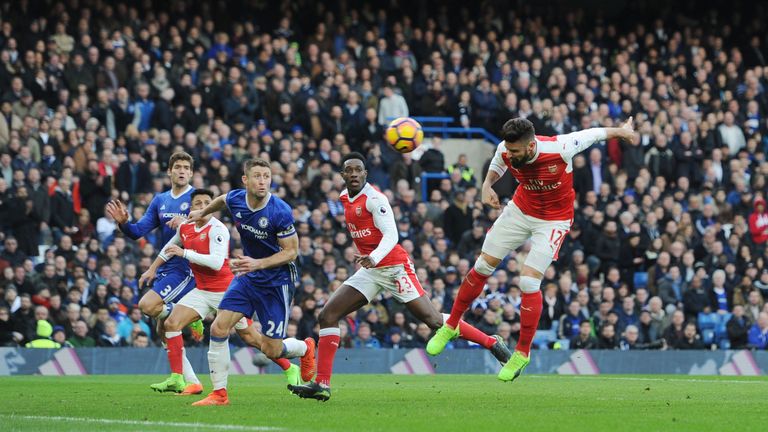 Rezultate imazhesh për giroud arsenal chelsea