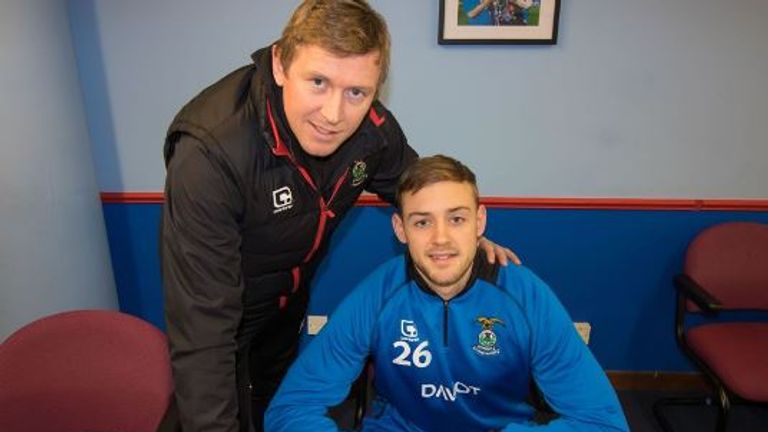 Louis Laing signed for Inverness until the end of the season last month