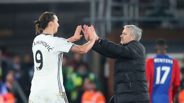 Zlatan Ibrahimovic has been a talisman for Mourinho's United this season