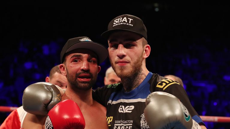 Sam Eggington stopped Paulie Malignaggi in the eighth round in March