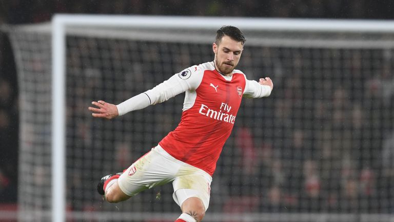 Aaron Ramsey's Arsenal contract is up in 2018