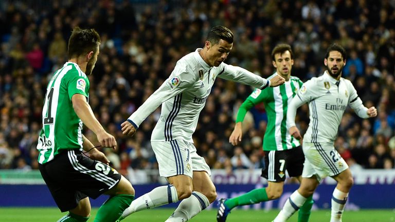 Cristiano Ronaldo vs Real Betis: Performance of CR7 for Real Madrid