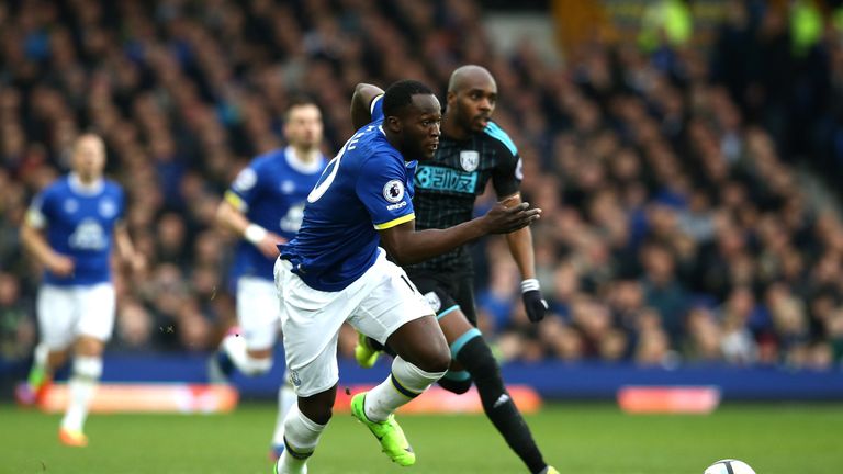Romelu Lukaku scored once and provided one assist against his former club