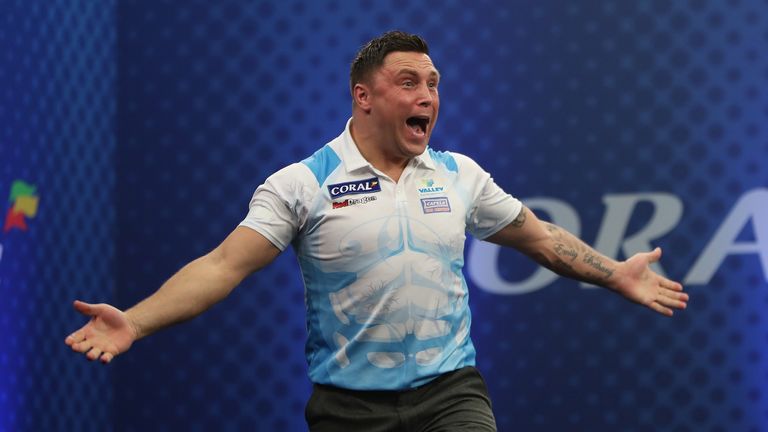 Gerwyn Price took home £35,000 as runner-up (Pic courtesy of Lawrence Lustig)