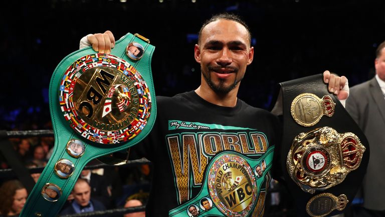Keith Thurman added the WBC belt to WBA title after victory over Danny Garcia last weekend