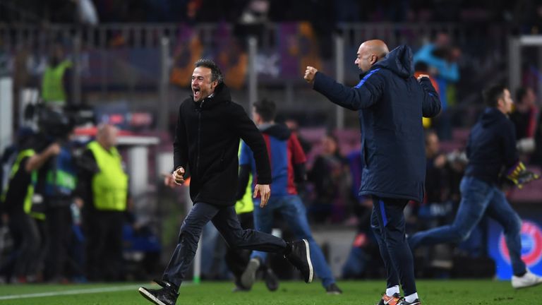 Luis Enrique will be hoping to sign off with a trophy