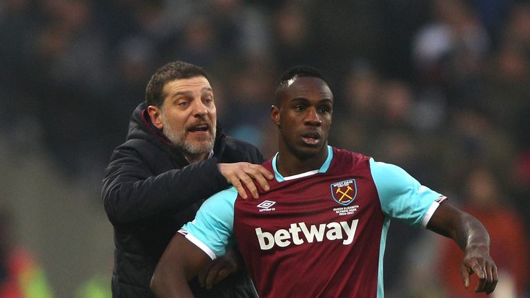 Antonio injured his hamstring against Swansea last time out