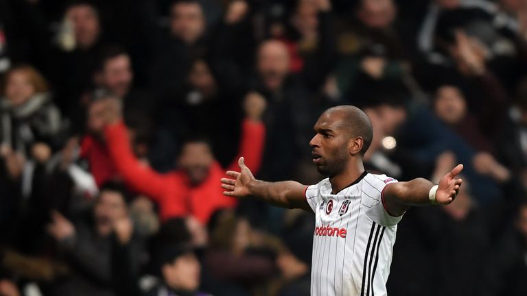 Ryan Babel is among the former Premier League players at Besiktas