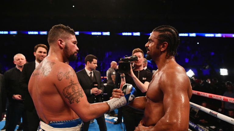 Haye hopes to avenge his defeat in a second fight with Bellew